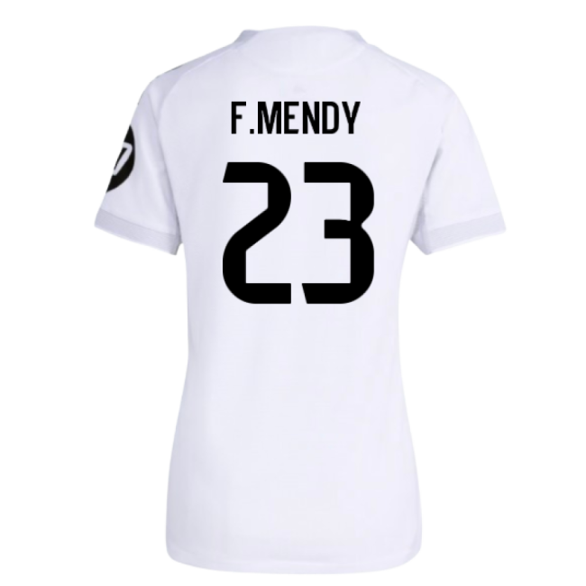 2025-2026 Real Madrid Authentic Home Kit (womens) (fmendy 23)