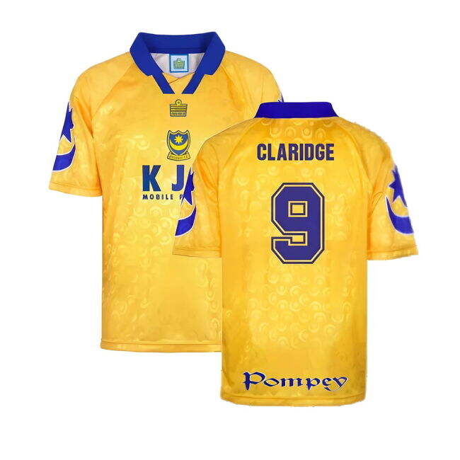 Official Licensed Proud Portsmouth Admiral Away Retro Shirt Clarid...