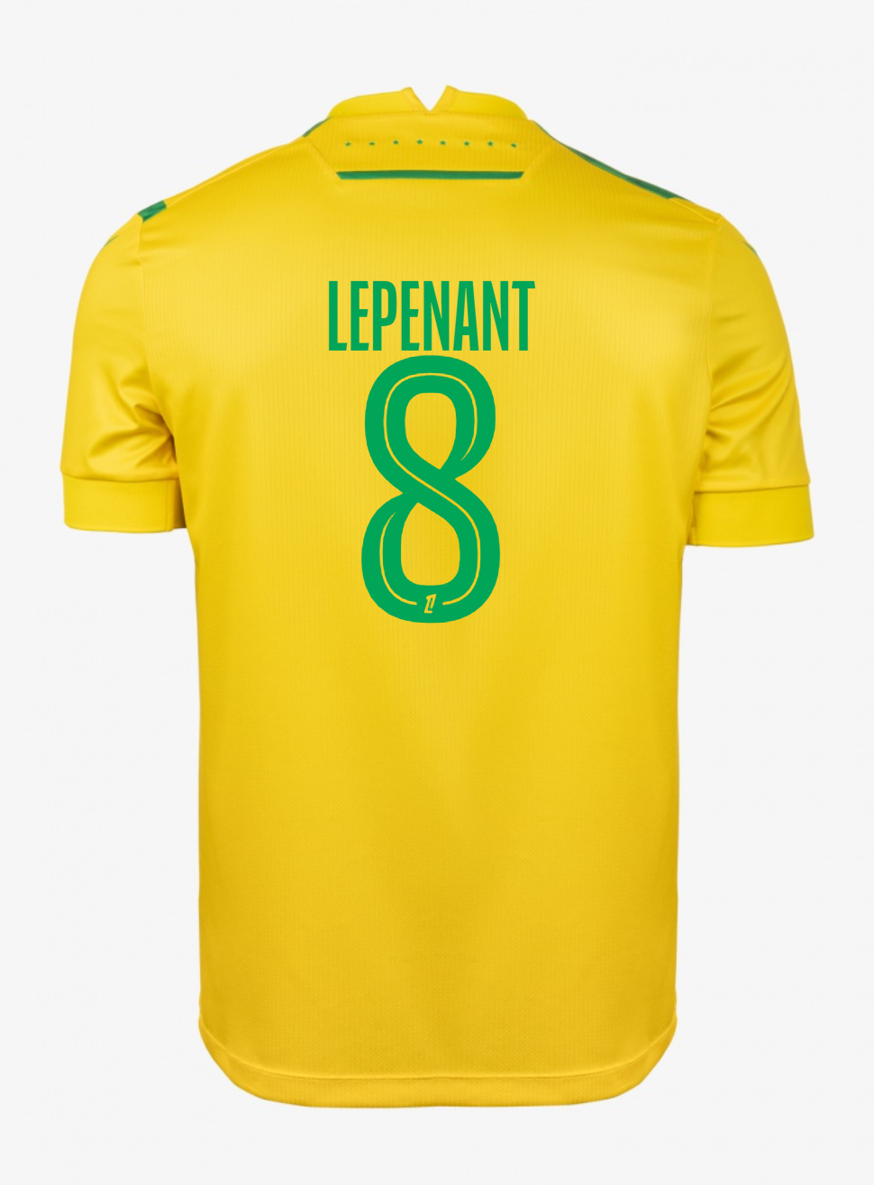 FC Nantes 24-25 Season Home Jersey with LEPENANT 8 Printing