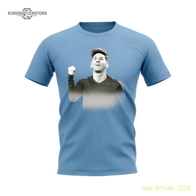 Messi Team T-shirt - Durable 2024-2025 Edition Retro Athletic