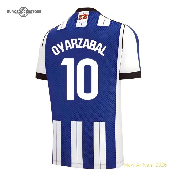 2025-2026 Real Sociedad Home Kit (oyarzabal 10) - Supporter Edition