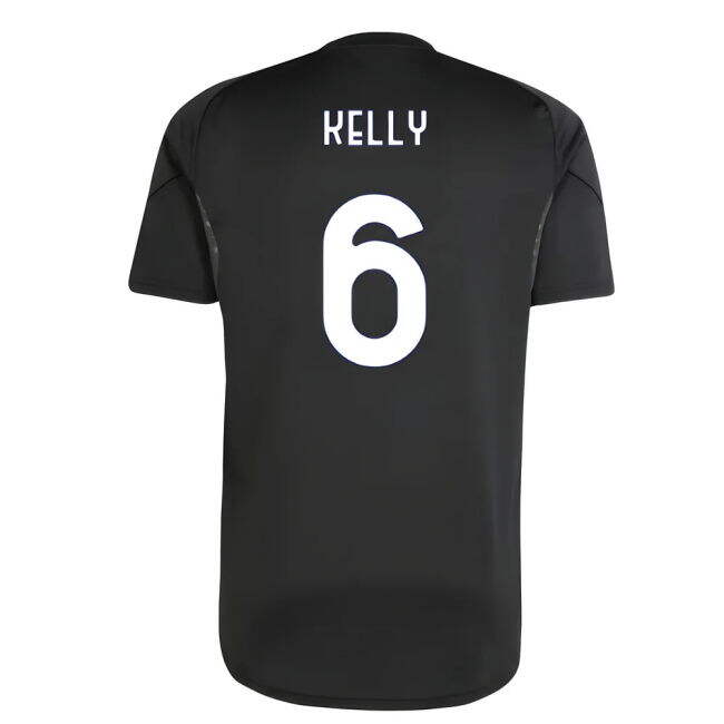 Juve Juventus Training Shirt Black Kelly #6 Top Tier Devoted 2025-...