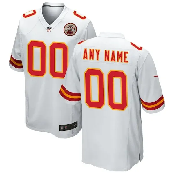 Kansas City Chiefs Game Football Jersey - White  | game day jersey