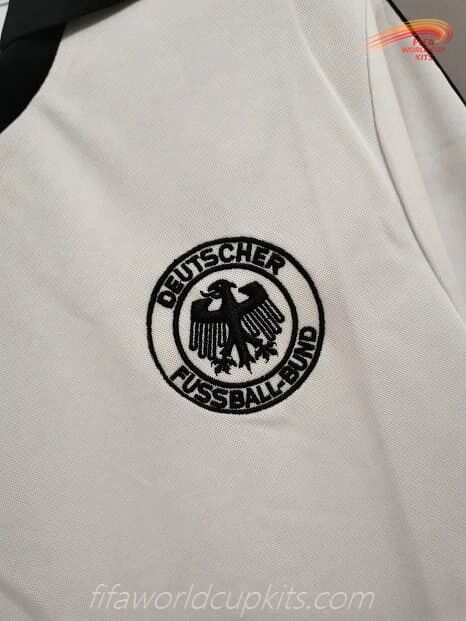 Germany 1980 vintage Home Soccer Uniform