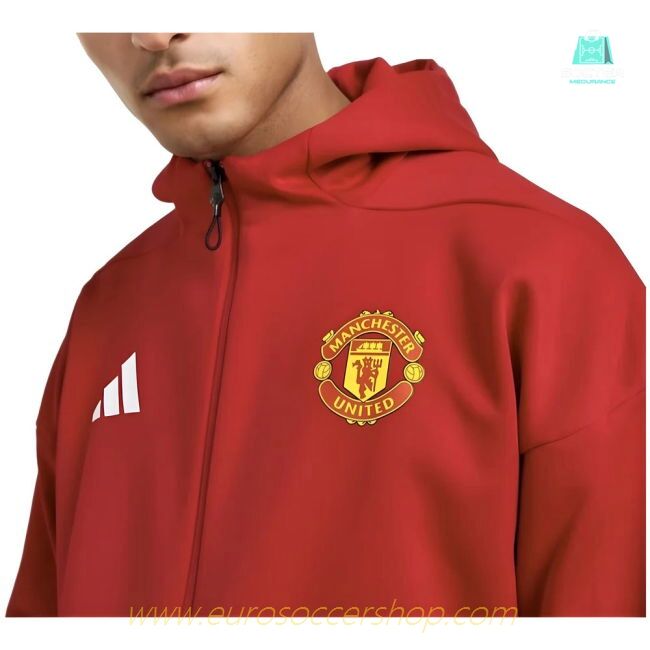 2025-2026 Man Utd Anthem Jacket (Red)