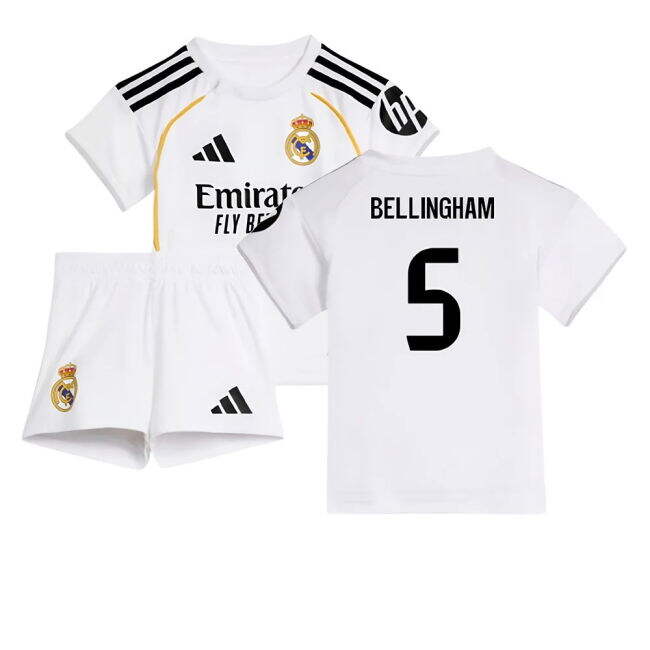 Baby Real Madrid Starting XI Top Tier Home Pro Shirt (1)