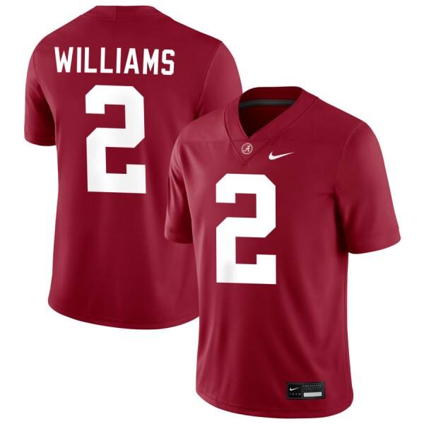 Men Alabama Crimson Tide #2 Ryan Williams Pro Jersey - Affordable
