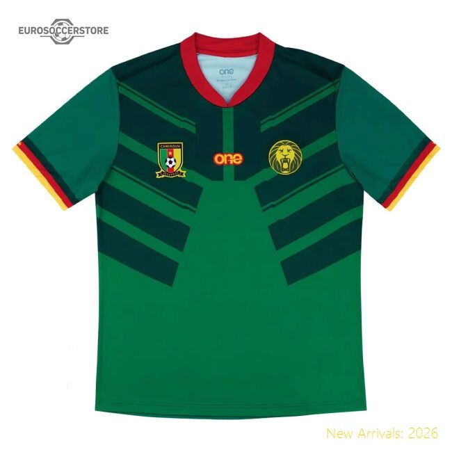 Top Cameroon Replica 20222023 Home Shirt Lightweight Contemporary