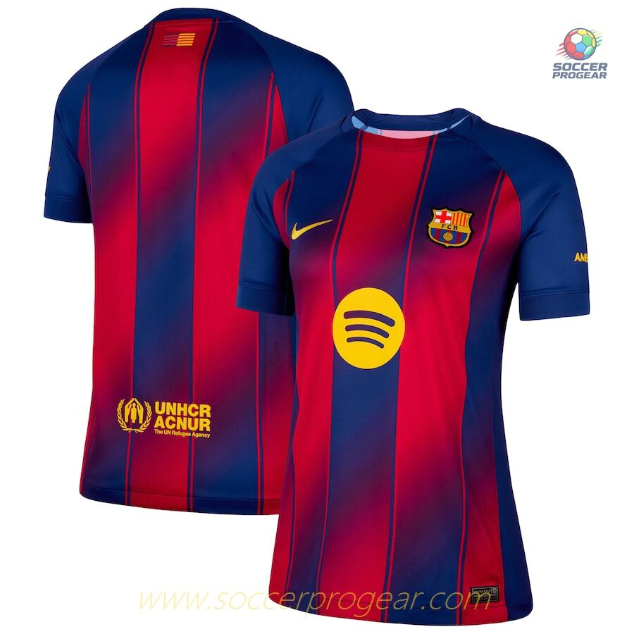 Barca Team Shirt 2025/26 Collection Home Ladies
