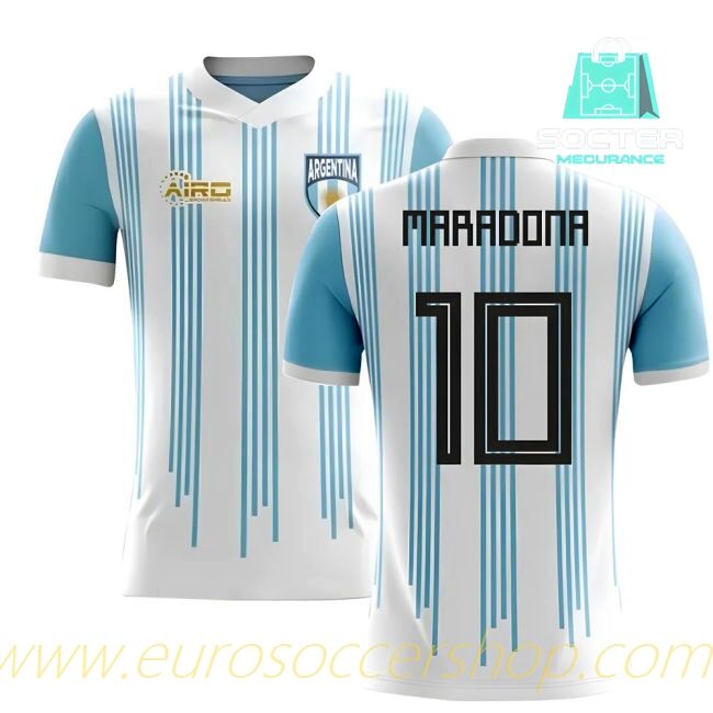 2025-26 Edition Albiceleste Authentic Home Kit Kids Edition (Maradona 10)