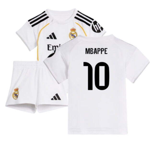 Baby Real Madrid Home Jersey 2025-2026