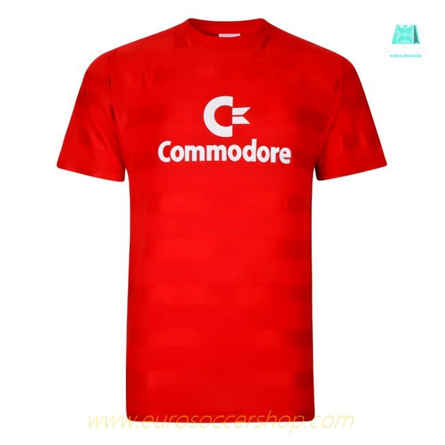 Score Draw Bayern Commodore 1985 Trikot Retro Football Shirt