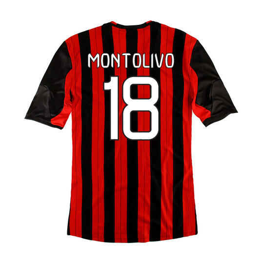1314 AC Milan Home 18 Montolivio Shirt - Official Replica 2832