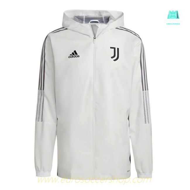 2021-2022 Juventus Presentation Jacket (White)