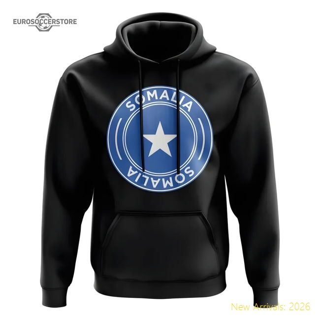 Durable Somalia Football 20242025 Regular Hoodie Sleek