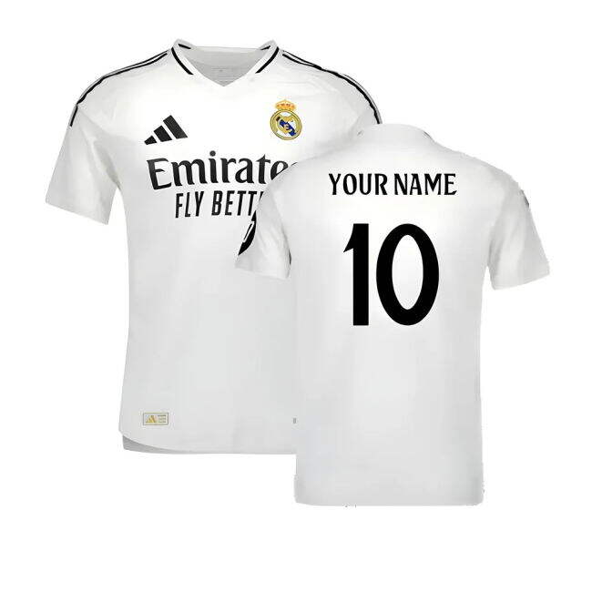2024-2025 Real Madrid (rm) Home Football Shirt - Top Tier