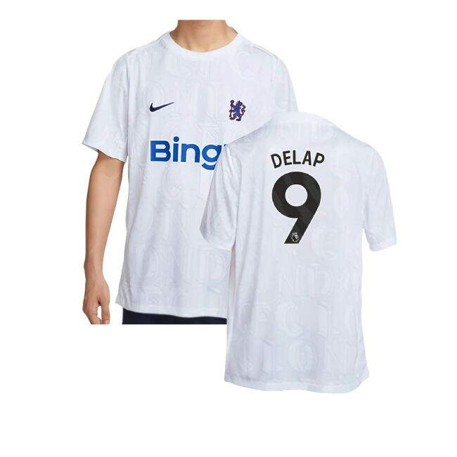 Fervent Chelsea Chelsea Academy Pro Pre Match Football Top White D...