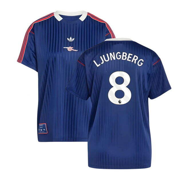 Arsenal Terrace Icons Jersey (Navy) (Ljungberg 8)