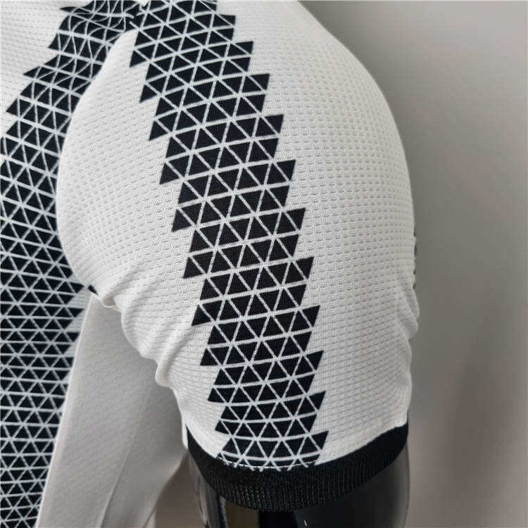 2223 Juventus Home White Black Soccer Jersey Football Shirt Player