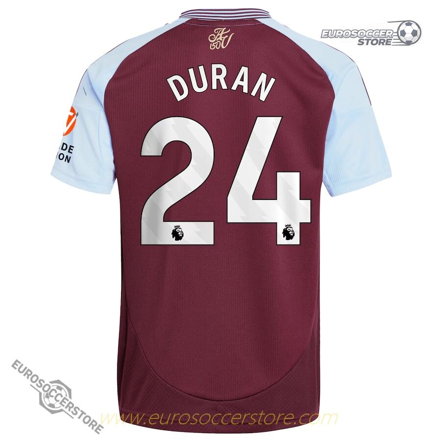 Aston Villa 24-25 Home Duran 24 Jersey