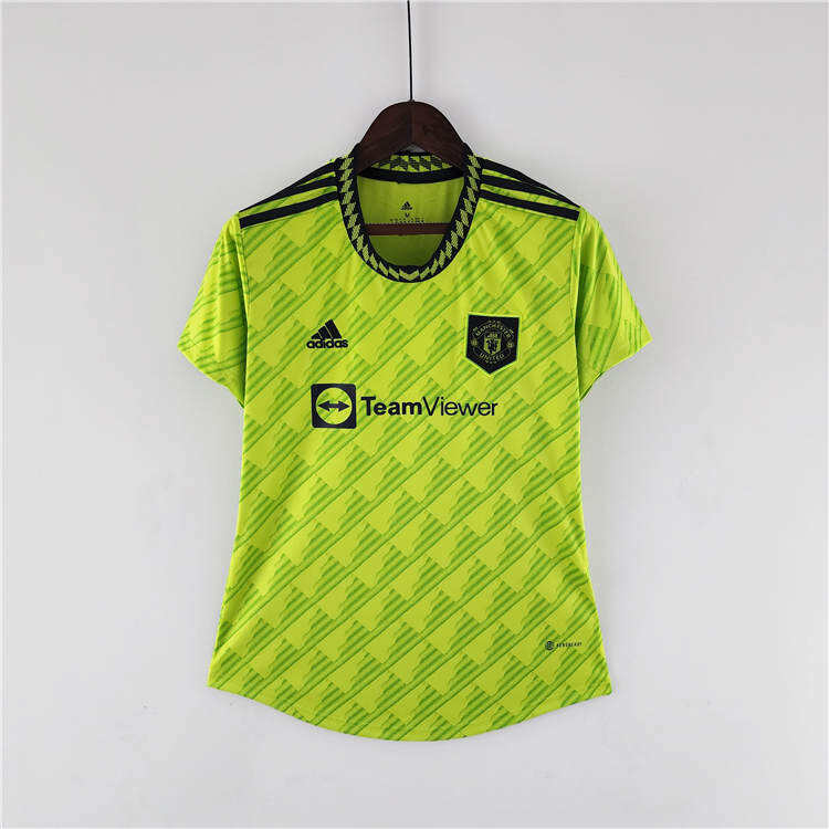 Manchester United 2223 Third Kit Women's Soccer Jersey - Official