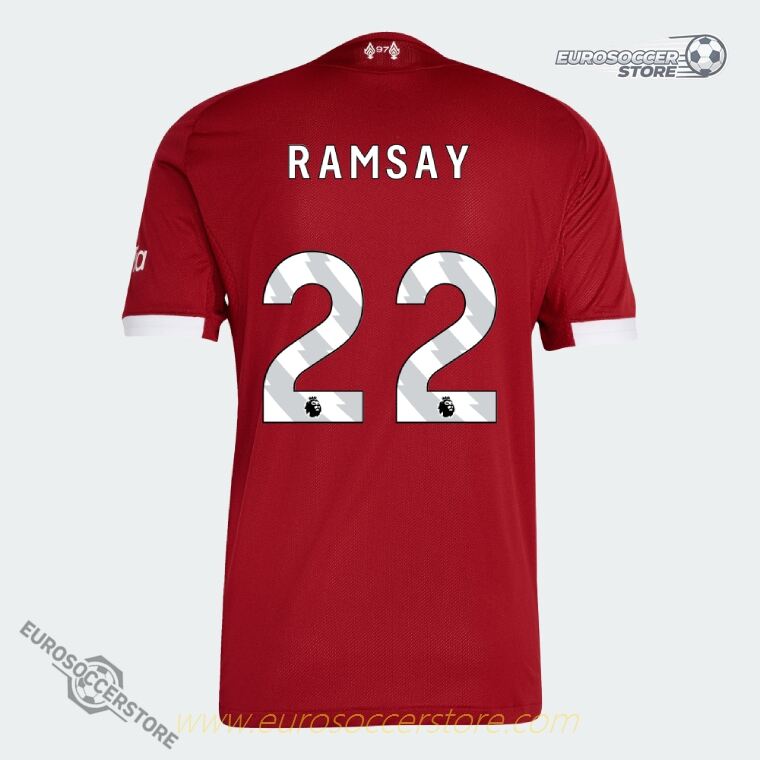 Liverpool's 25-26 Home RAMSAY 22 Jersey (Player Version)