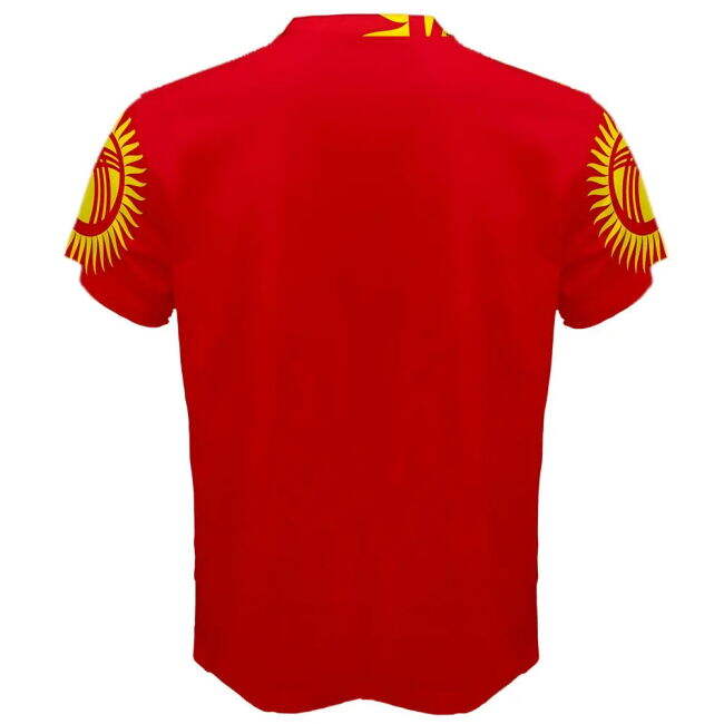 Kyrgyzstan Flag Sublimated Sports Jersey Quality Premium