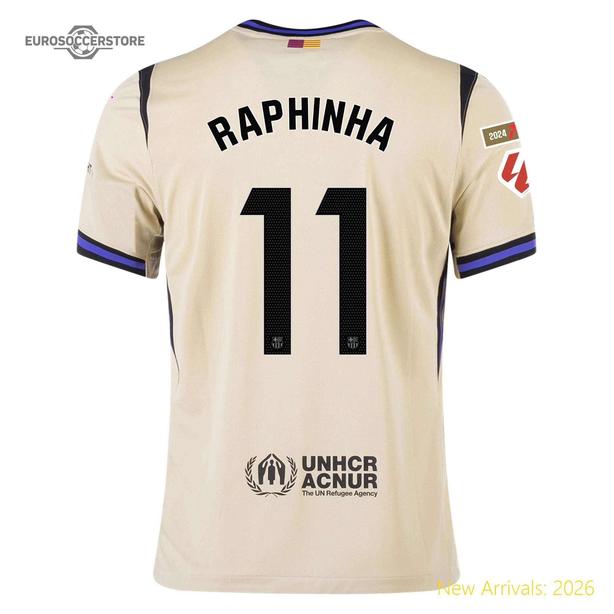 Kids Bar Raphinha Barcelona Away Away Professional Jersey 2023