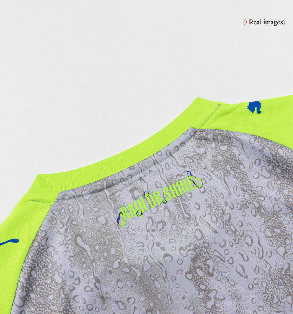 Manchester City Third Away Kids Soccer Jerseys Full Kit 2025/26