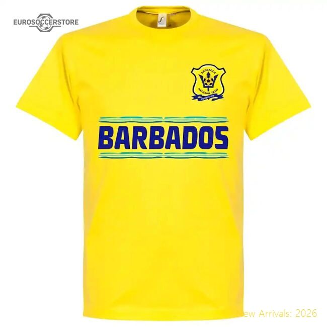 Durable Barbados Team 20242025 Regular Shirt () Sleek Breathable