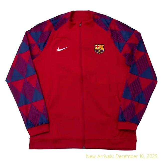Barcelona Jacket - Premium Replica - Match Day - Soft Cotton