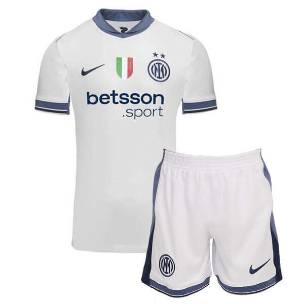 KIDS INTER MILAN 2425 AWAY KITShirtShorts - Official Replica 18163