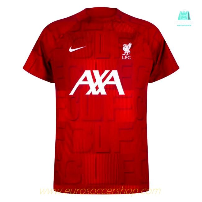 2023-2024 Liverpool Pre-Match Home Shirt (Red)