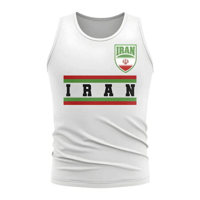 Iran Soccer Team Trendy Home Game Jersey