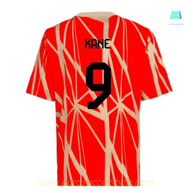 2024-2025 Bayern Munich Pre-Match Shirt (Red) - Kids (Kane 9)
