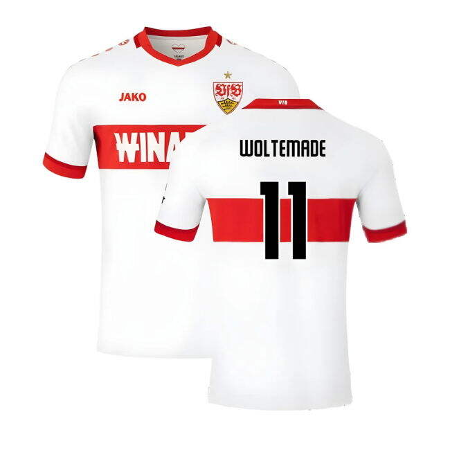 2024-2025 VfB Stuttgart Home Shirt (Woltemade 11)