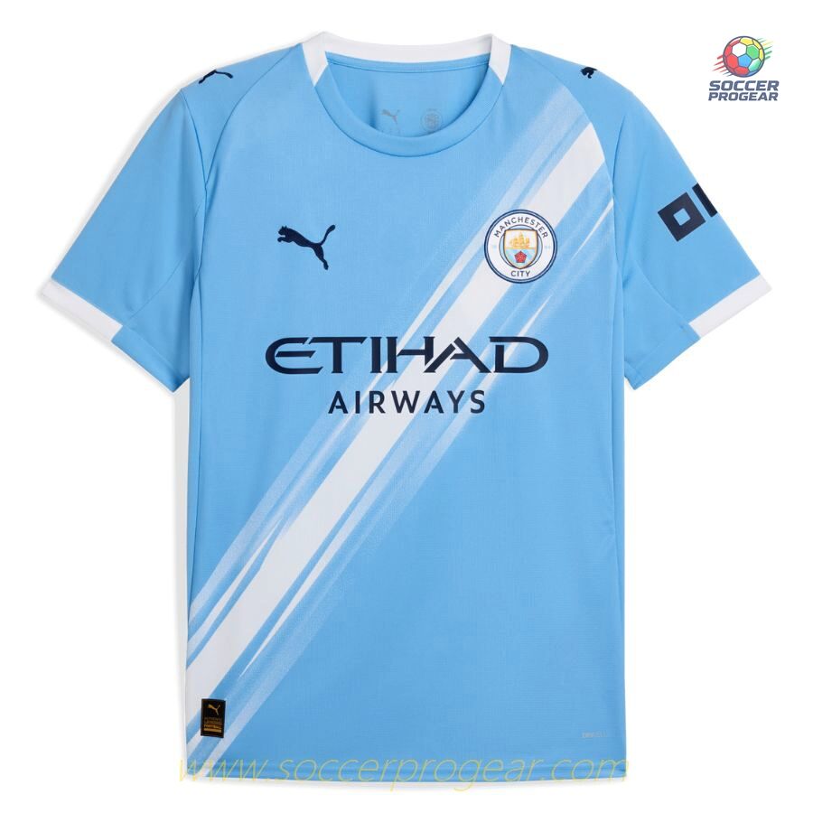 Manchester City Home Child Kit Shirt 2025-26 Edition Foden