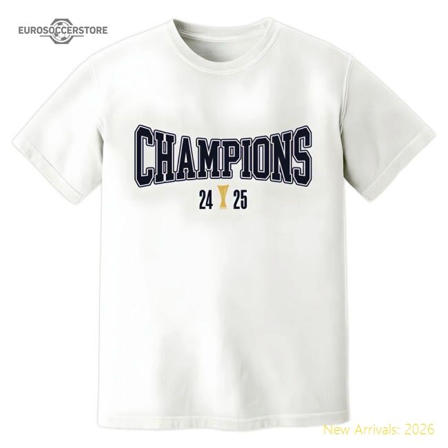 Spurs Europa Champions T-shirt (white) - Premium Quality