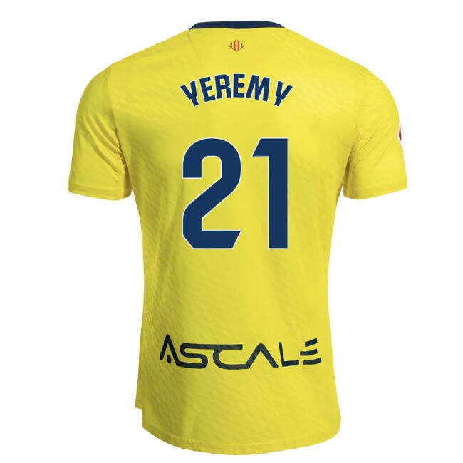 25-26 Villarreal Home (2025) Jersey Jersey - Wear - Best- EliteGrade