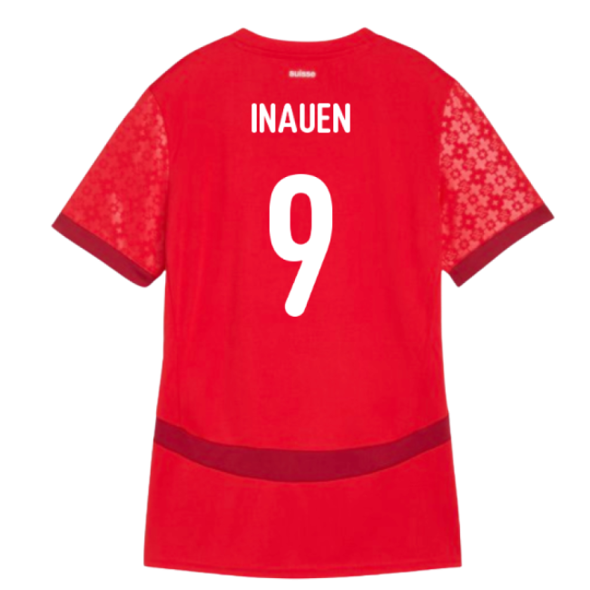 2025 Switzerland EUR25 Home Shirt (Womens) (Inauen 9)