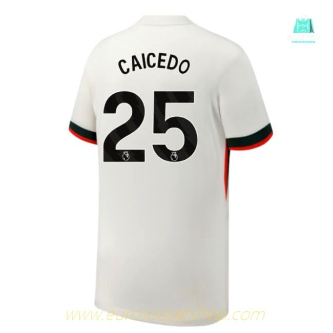 2025-2026 Chelsea Away Shirt (Kids) (Caicedo 25)