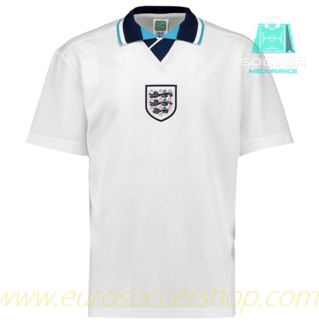 England National Team Home Jersey Replica (Gascoigne 8)
