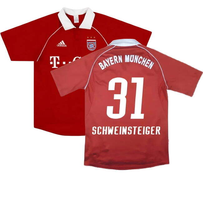 Bayern Home Excellent Xxl Schweinsteiger #31 Premium Quality Suppo...