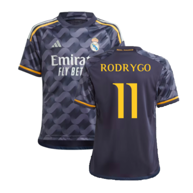 2023-2024 Camiseta Real Madrid Visitante Niños - Mercancía Oficial