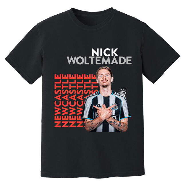 Trendy Newcastle Nick Woltemade Newcastle United New Signing T-Shir...
