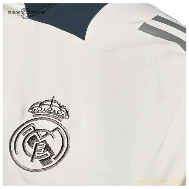 2024-2025 Real Madrid Eu Presentation Jacket (putty Mauve)