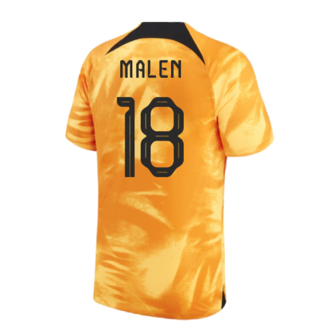 Licensed 2022-2023 Holland European Championship Home Jersey