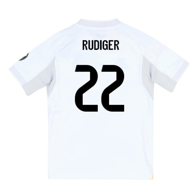 2025-2026 Genuina Camiseta Real Madrid Local - Juvenil Con Rudiger 22