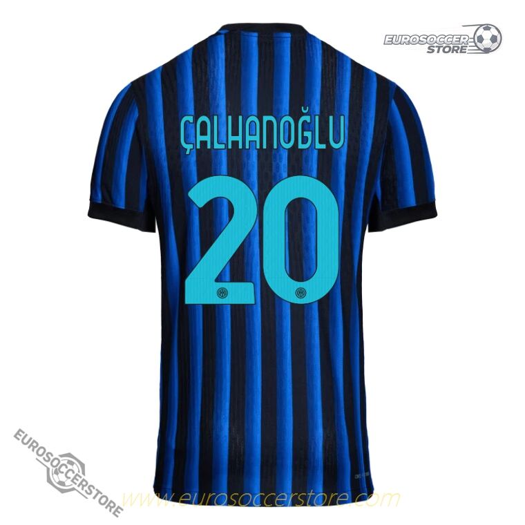 2025-26 Inter Milan Home Player Version Jersey - ÇALHANOĞLU 25
