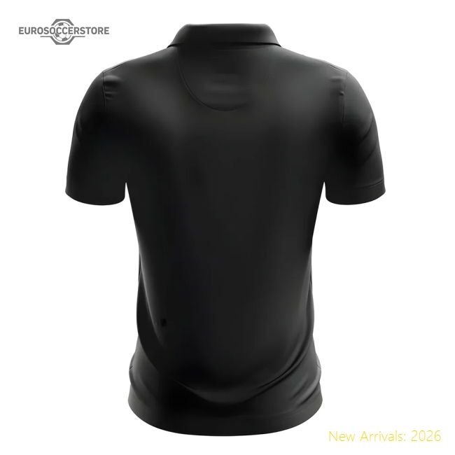 High-quality African Stars Football Polo Shirt (black) - Great Value